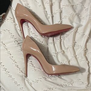 Christian Louboutin Blush Pink Stiletto Heels